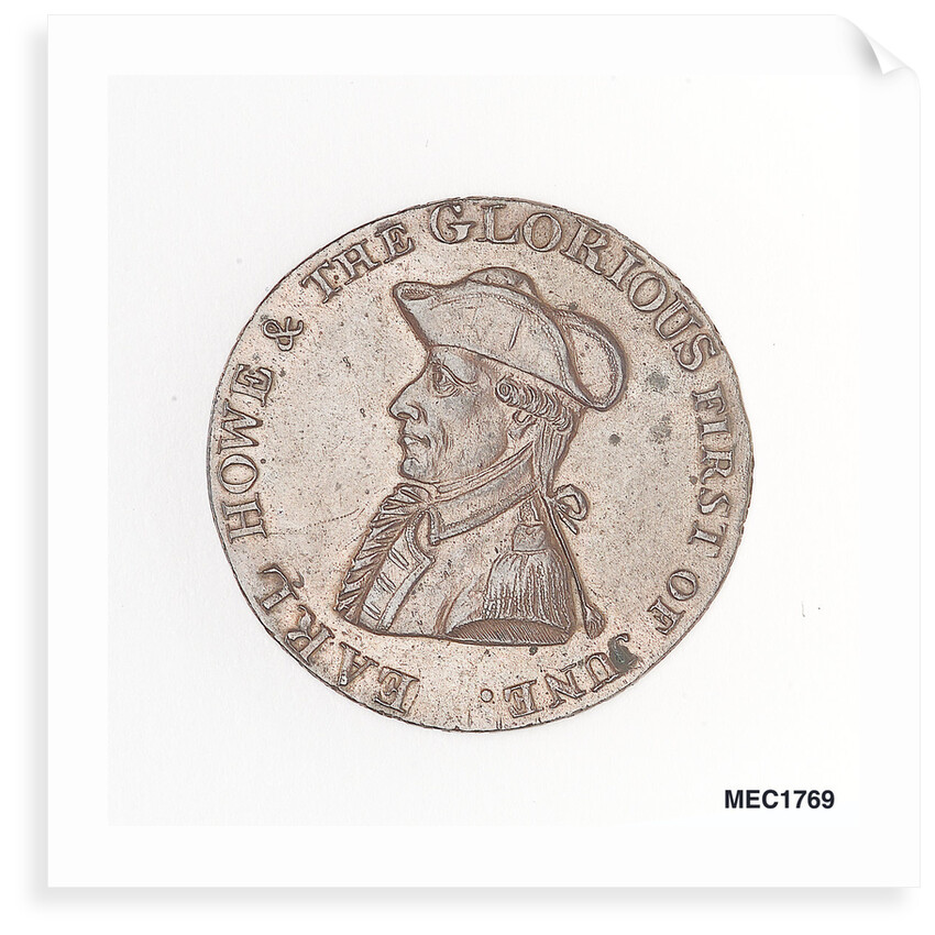 Montreal halfpenny token by unknown