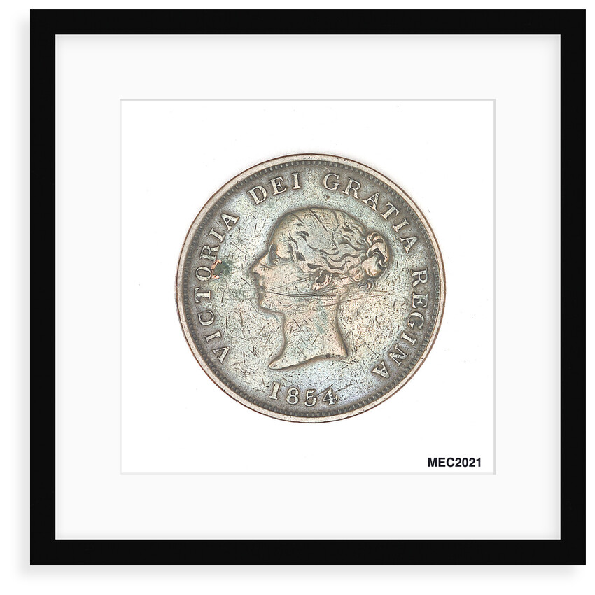 New Brunswick penny token by W. Wyon