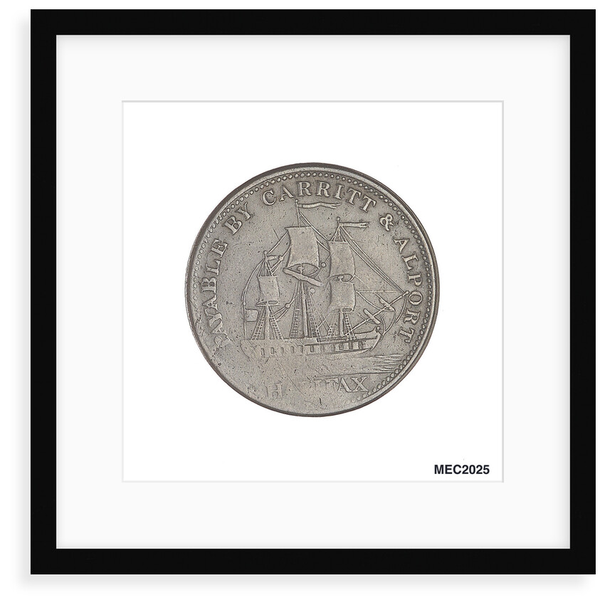 Halifax halfpenny token by unknown