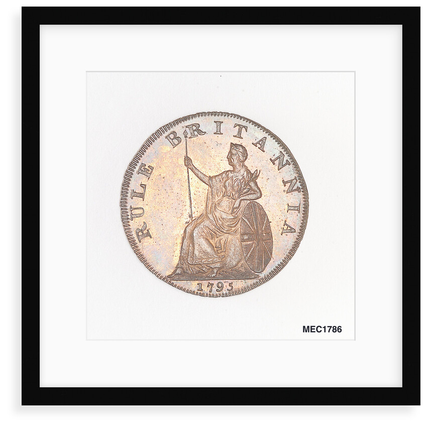 Emsworth halfpenny token commemorating Admiral of the Fleet Richard Howe (1726-1799) and the Glorious First of June, 1794 by unknown