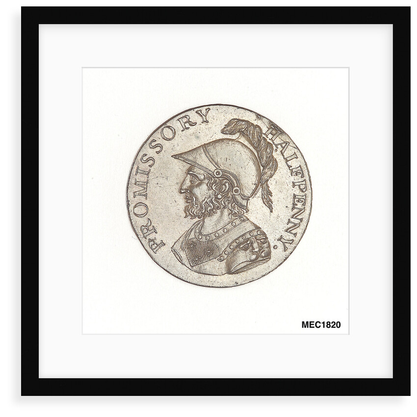 Gosport promissory halfpenny by T. Wyon