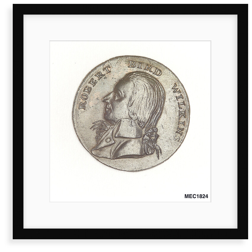 Newport halfpenny token by W. Mainwaring