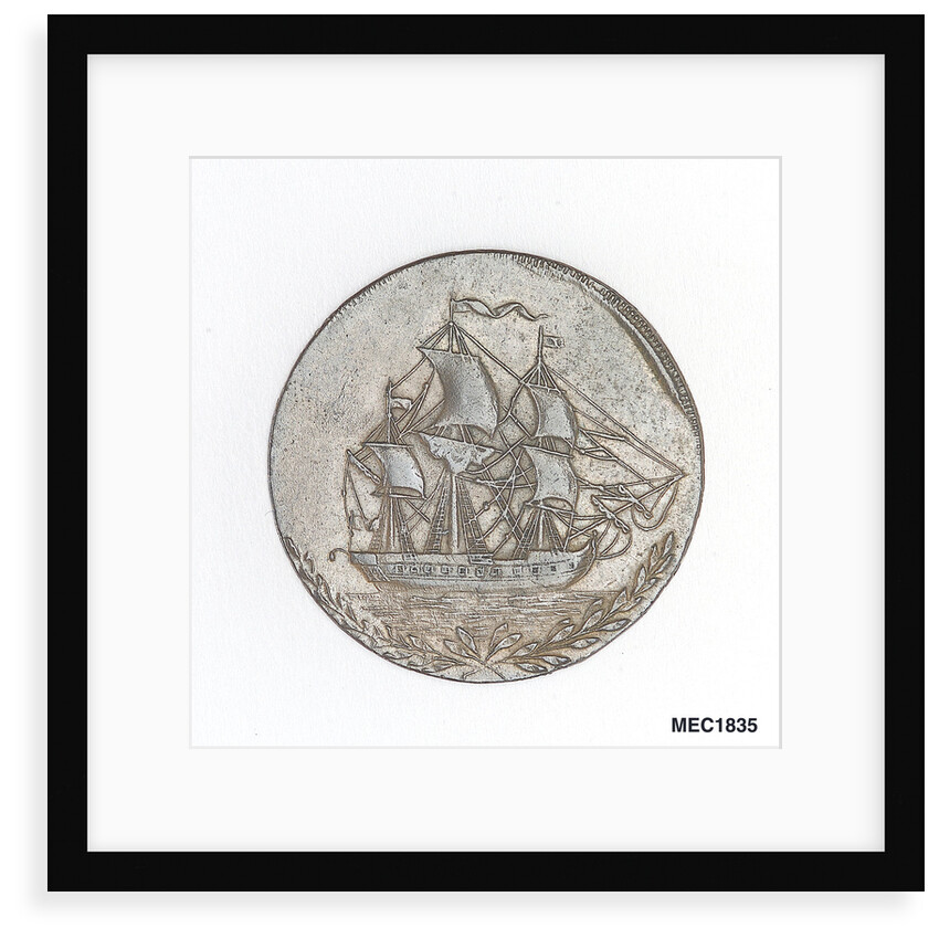 Portsea halfpenny token by T. Wyon