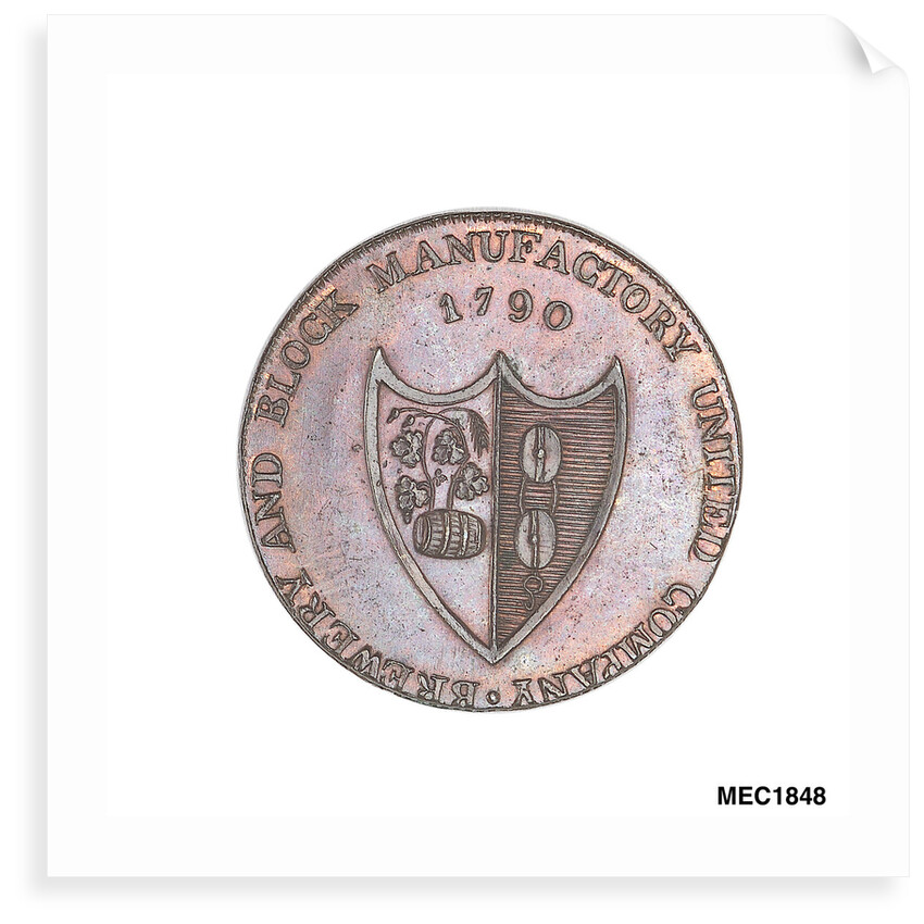 Southampton halfpenny token by unknown