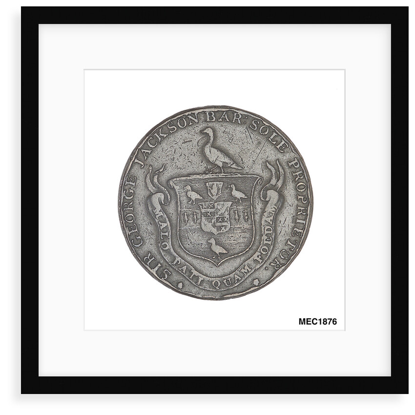 Stortford halfpenny token by Heinrich Kuchler