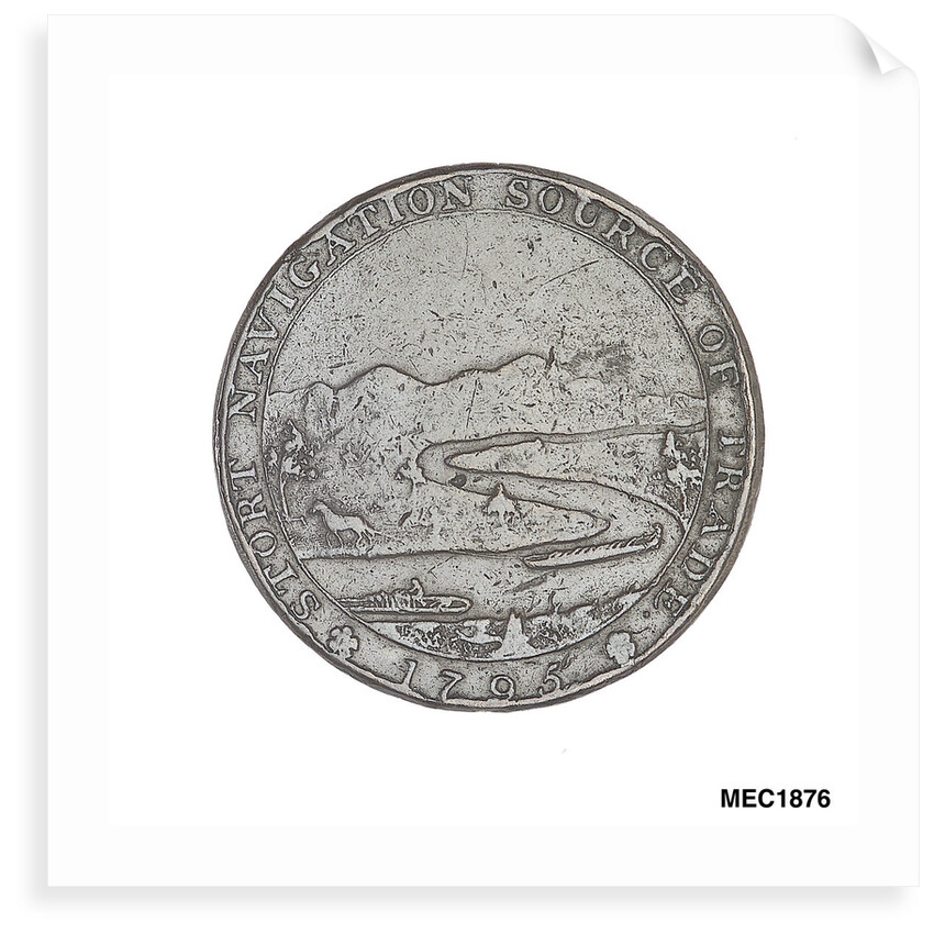 Stortford halfpenny token by Heinrich Kuchler