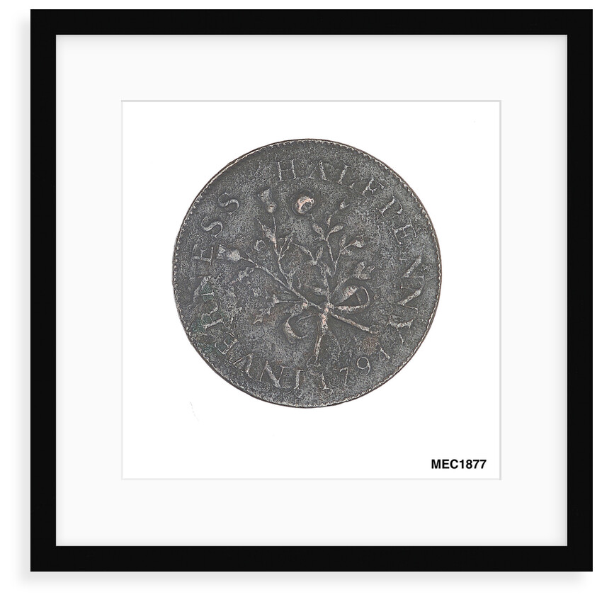 Inverness halfpenny token by unknown