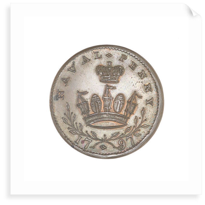 Gravesend penny token by unknown