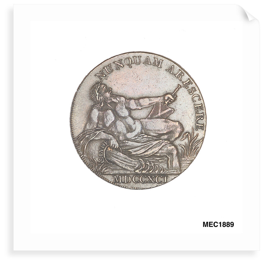 Glasgow halfpenny token by unknown