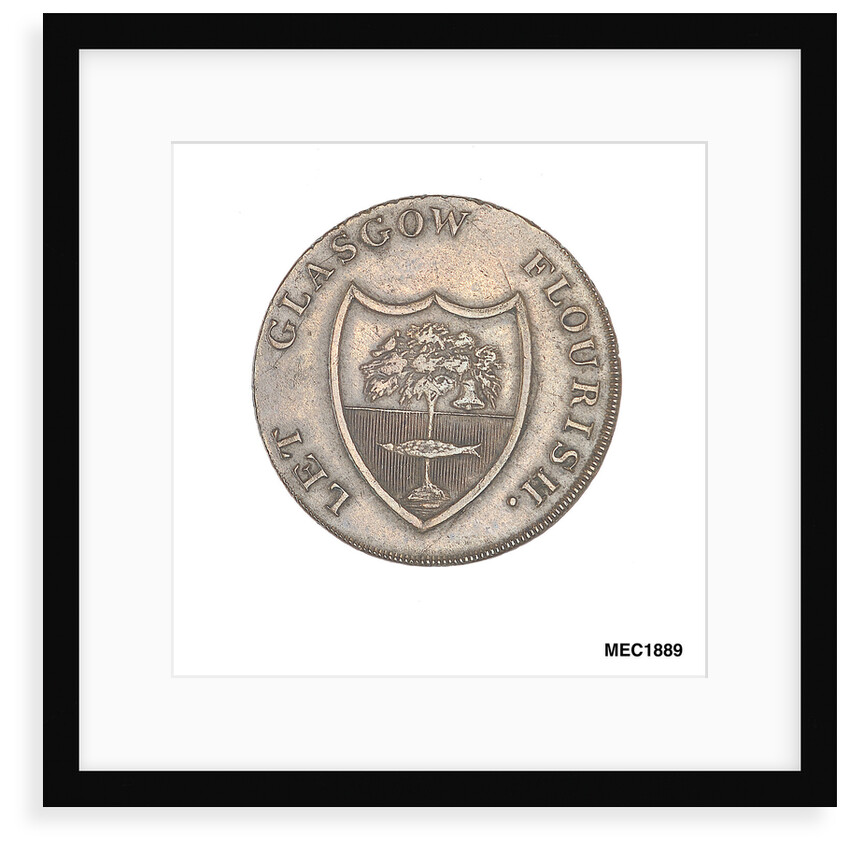 Glasgow halfpenny token by unknown