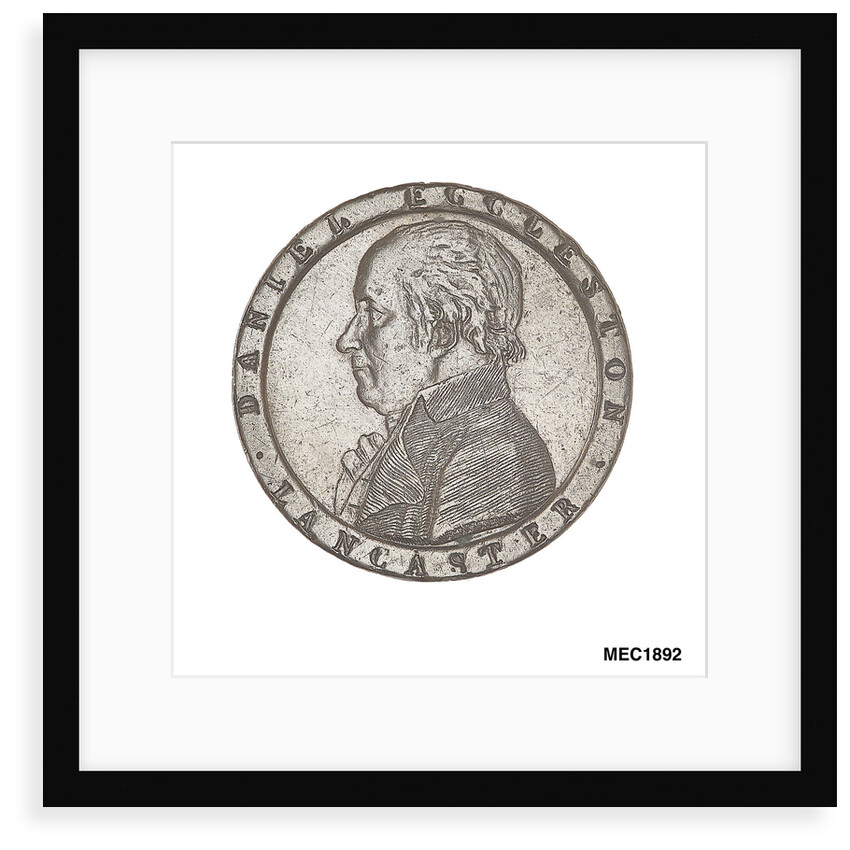 Lancashire halfpenny token by Ponthon