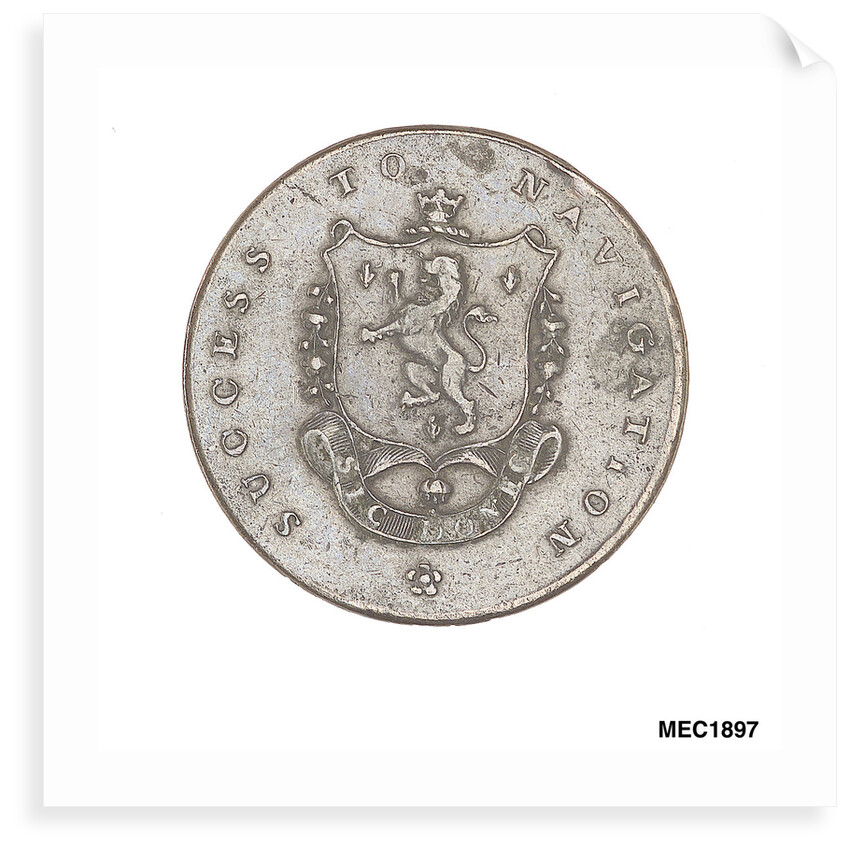 Manchester halfpenny token by unknown