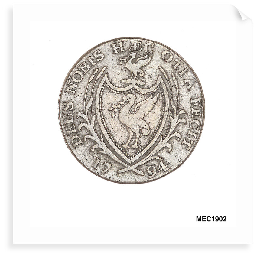 Liverpool halfpenny token by unknown