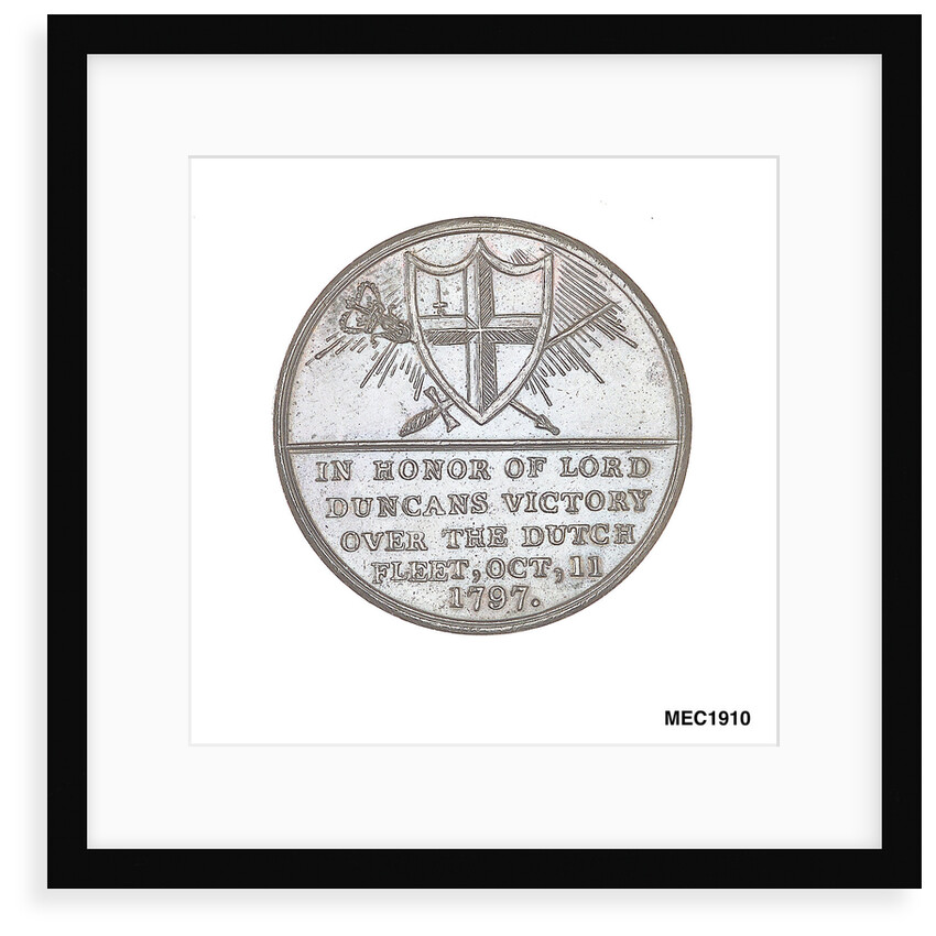 Penny token commemorating the Battle of Camperdown and the Royal Thanksgiving at St Pauls, 1797 by unknown
