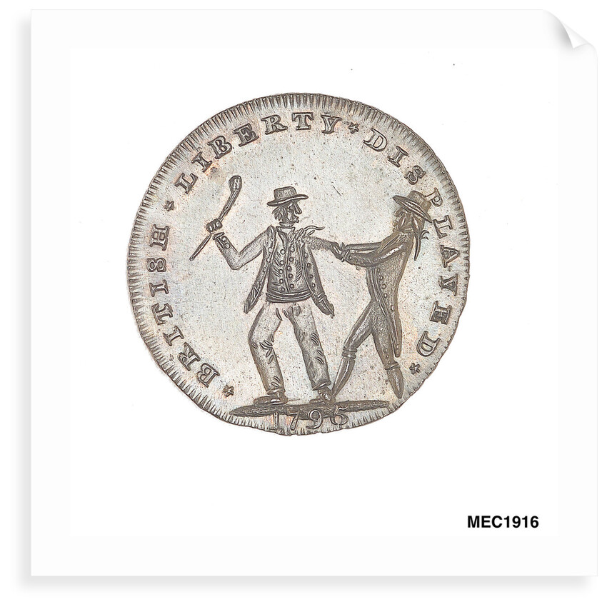 Spence's halfpenny token by T. Spence