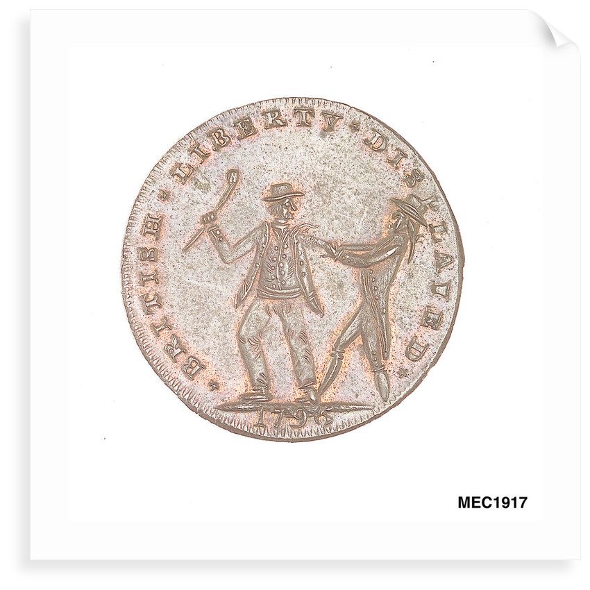 Spence's halfpenny token by T. Spence