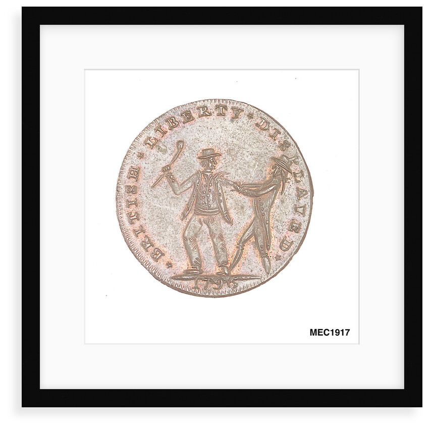 Spence's halfpenny token by T. Spence