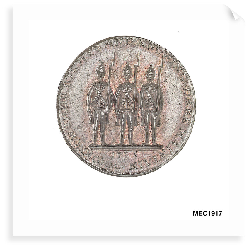Spence's halfpenny token by T. Spence