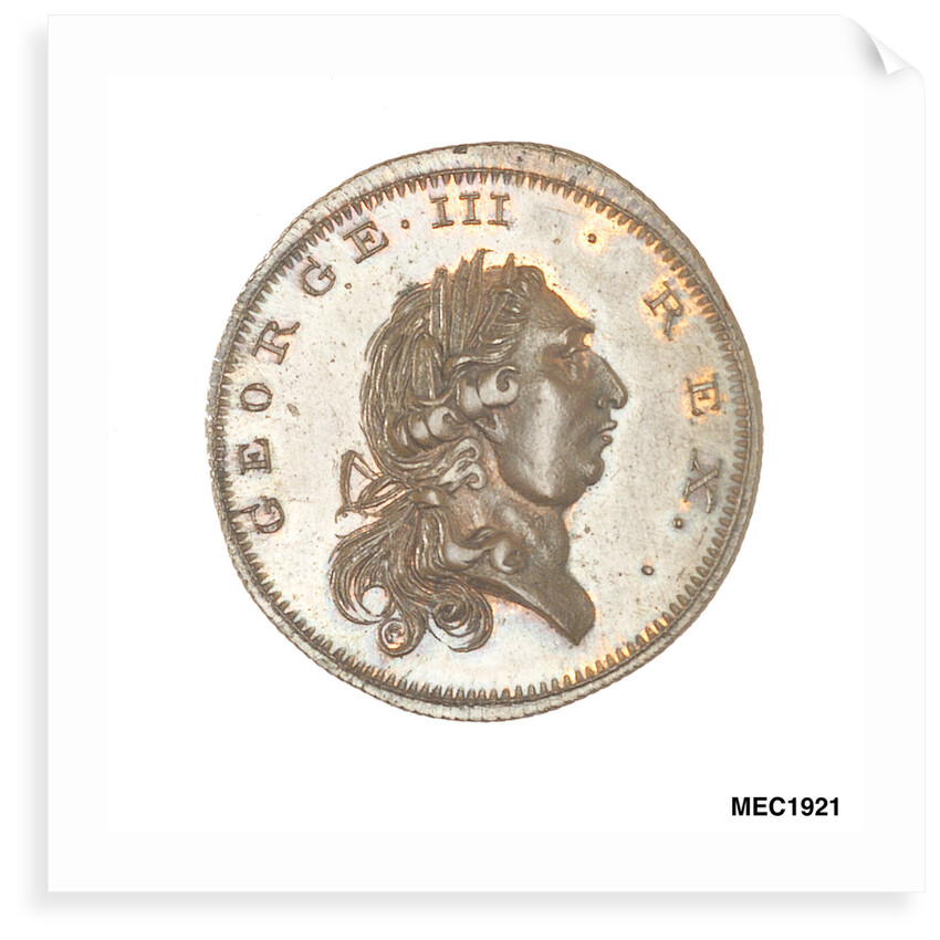 Halfpenny token commemorating His Majesty viewing the Dutch Prizes at the Nore, 1797 by unknown