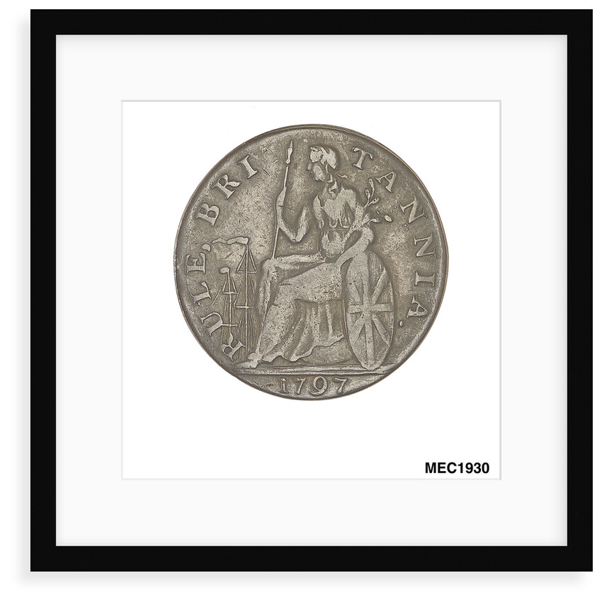 Halfpenny token commemorating Frederick Augustus, Duke of Albany and York (1763-1827) by unknown