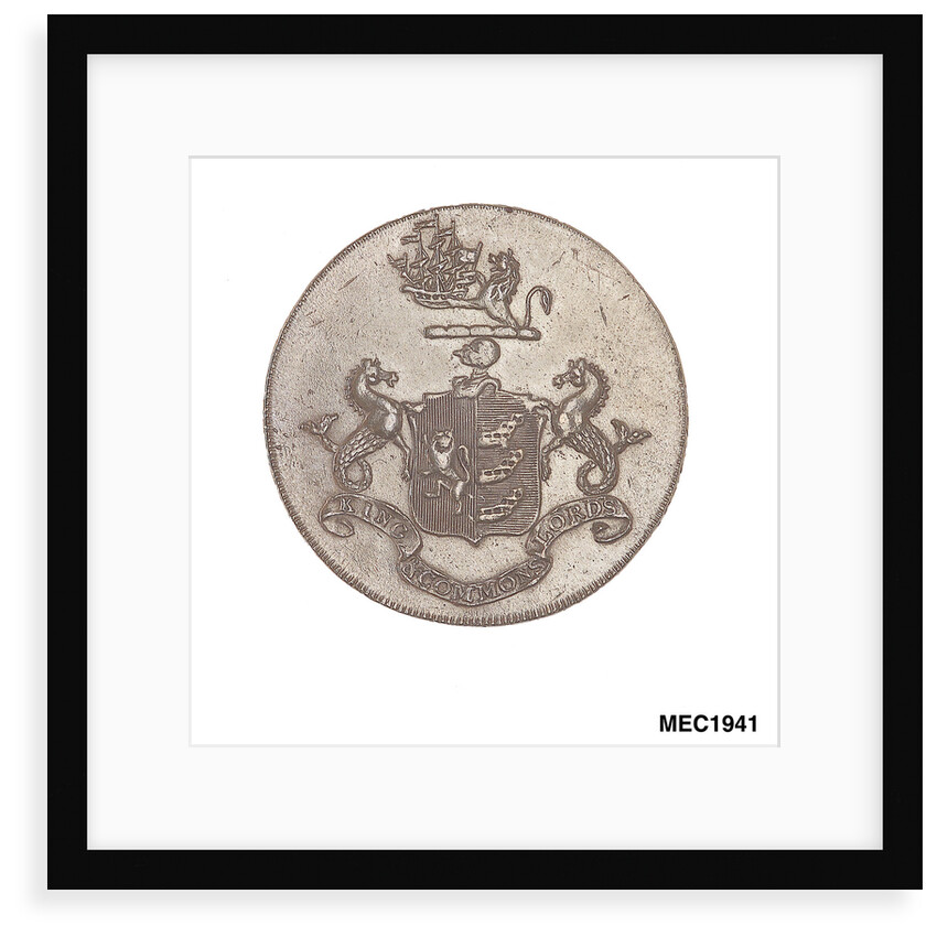 Ipswich halfpenny token by P. Kempson