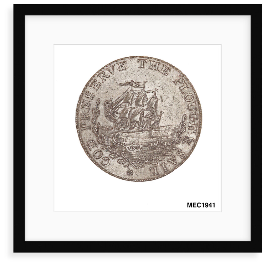Ipswich halfpenny token by P. Kempson