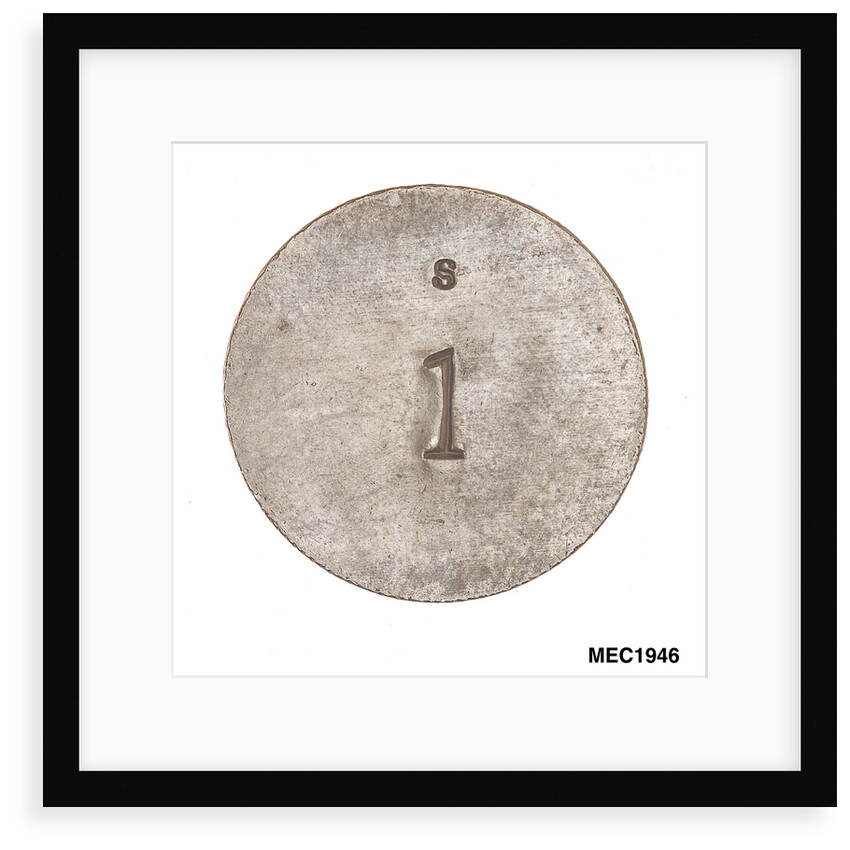 Birmingham Workhouse shilling token commemorating the battle of the Nile, 1798 by unknown