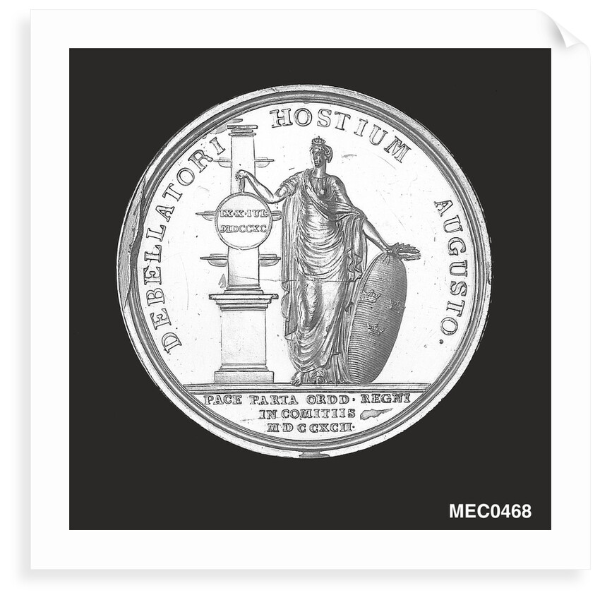 Medal commemorating the Battle of Svensksund, 1790 by C.G. Fehrman
