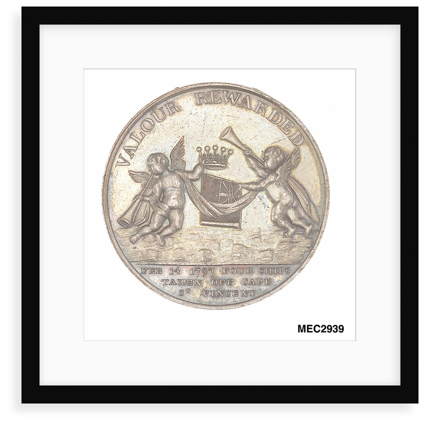 Medal commemorating John Jervis, Earl St Vincent (1735-1823) and the battle of Cape St Vincent, 1797 by unknown