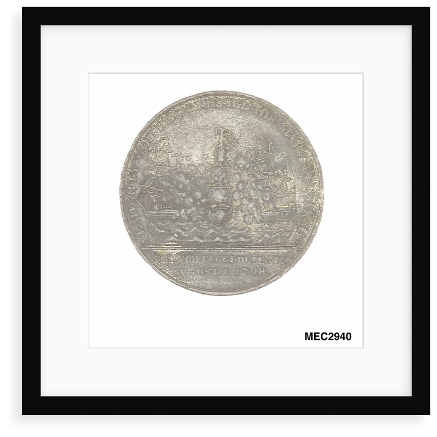 Medal commemorating the Battle of the Nile, 1798 by unknown