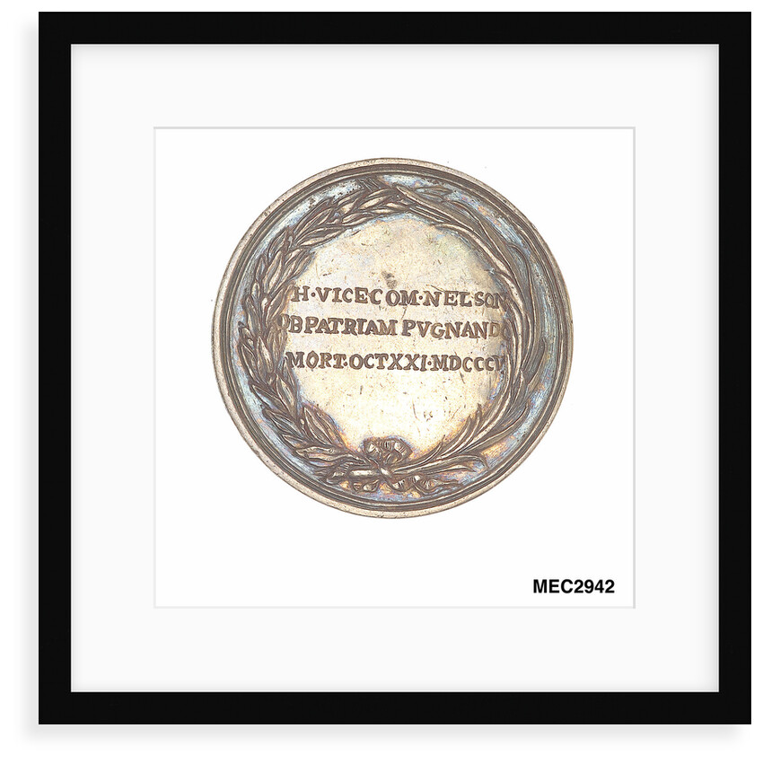 Medal commemorating Vice-Admiral Horatio Nelson (1758-1805) by unknown
