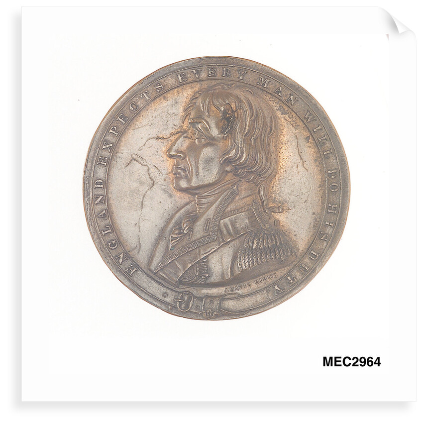 Medal of The Shipwrecked Fishermen and Mariners Royal Benevolent Society by J. Davis