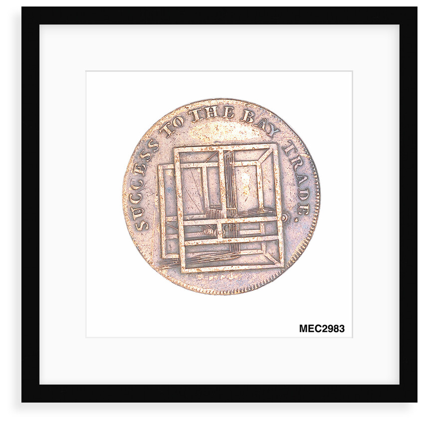 Colchester halfpenny token by unknown