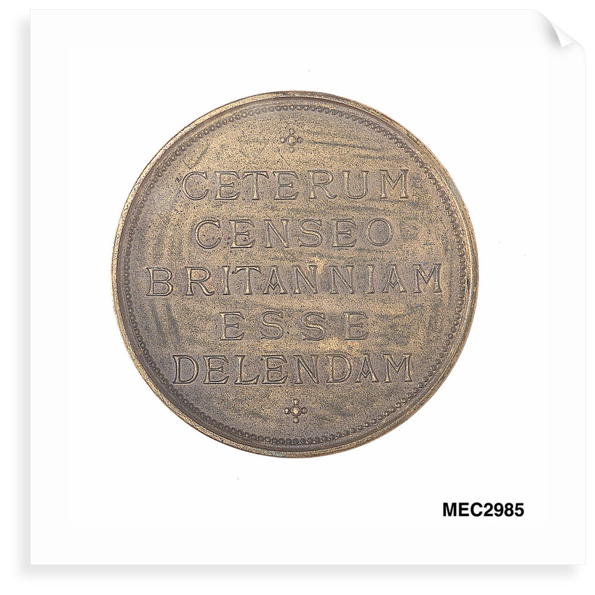 Commemorative medal by unknown