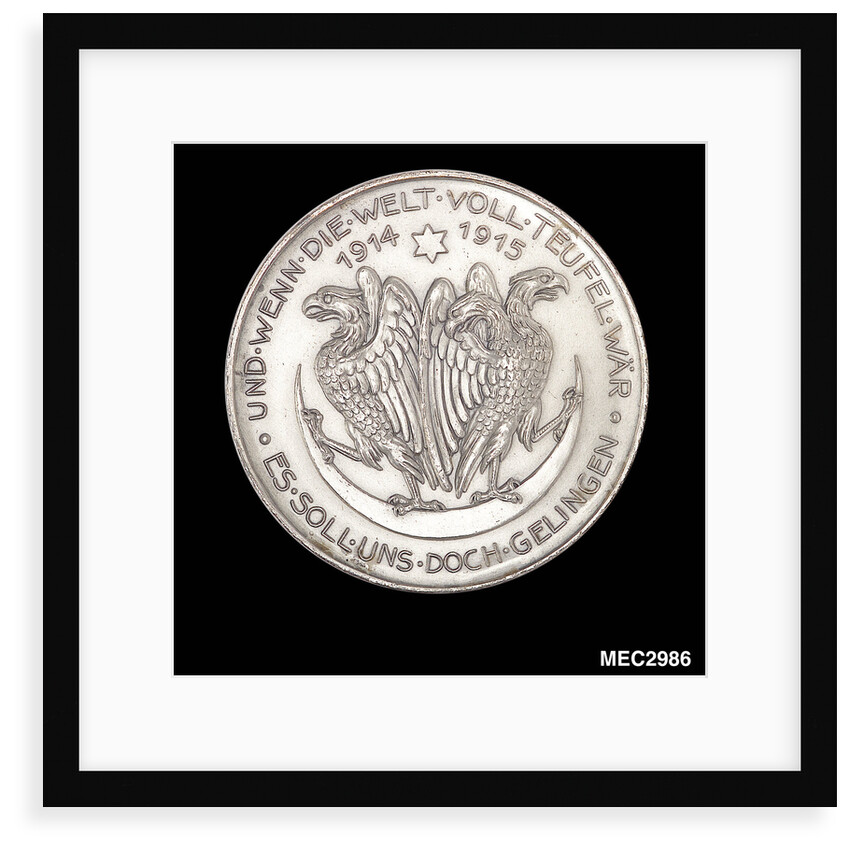 Medal commemorating the First World War by unknown