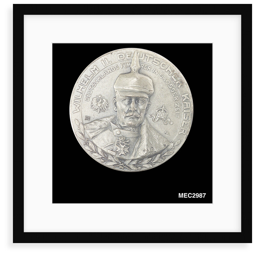 Commemorative medal depicting Kaiser Wilhelm II by unknown