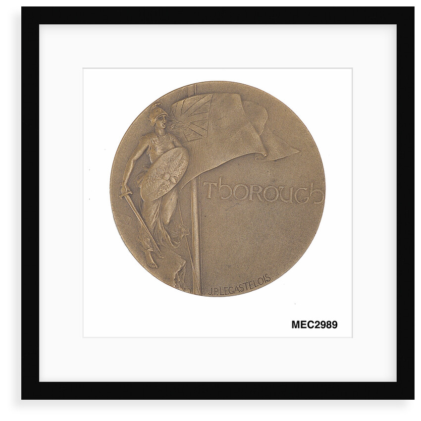 Commemorative medal depicting Horatio Herbert Kitchener (1850-1916) by Jules-Prosper Legastelois