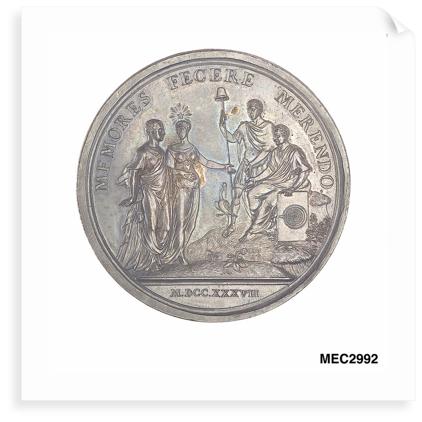 Commemorative medal depicting Master of the Mint, John Conduitt (1688-1737) by Tanner