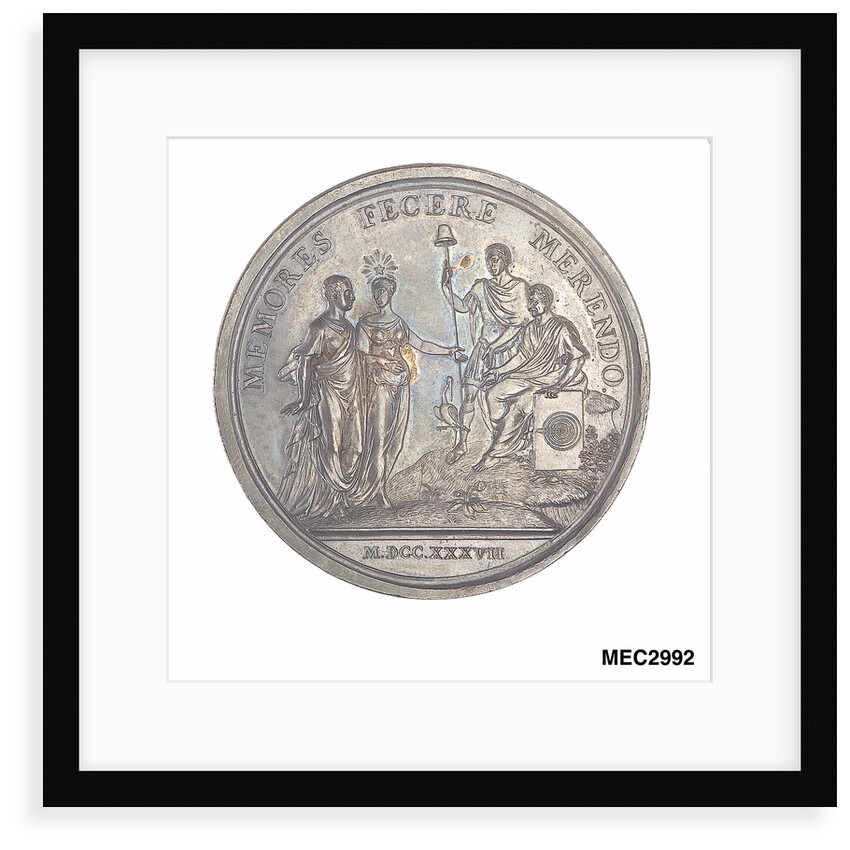 Commemorative medal depicting Master of the Mint, John Conduitt (1688-1737) by Tanner