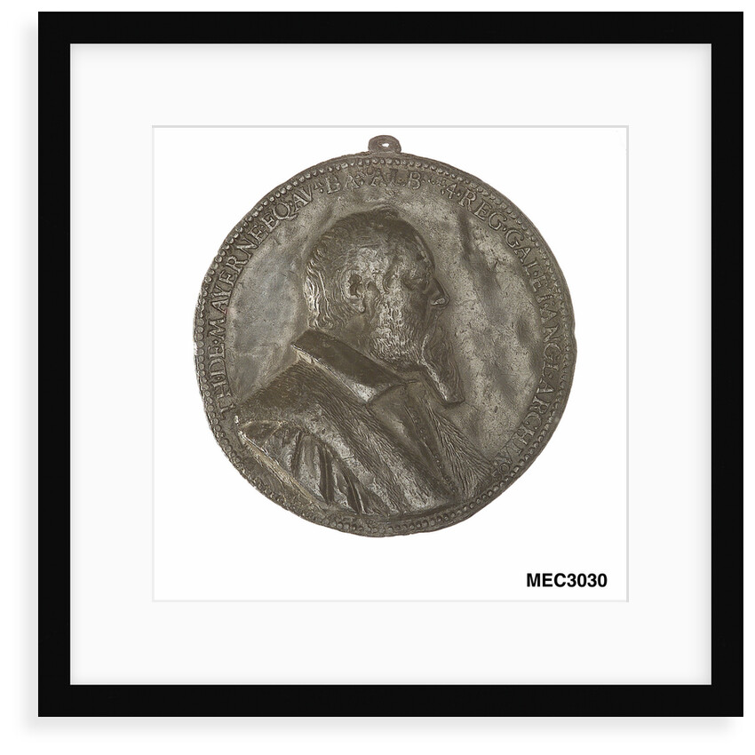 Commemorative medal depicting Sir Theodore Turquet de Mayerne (1573-1655) by Nicholas Briot