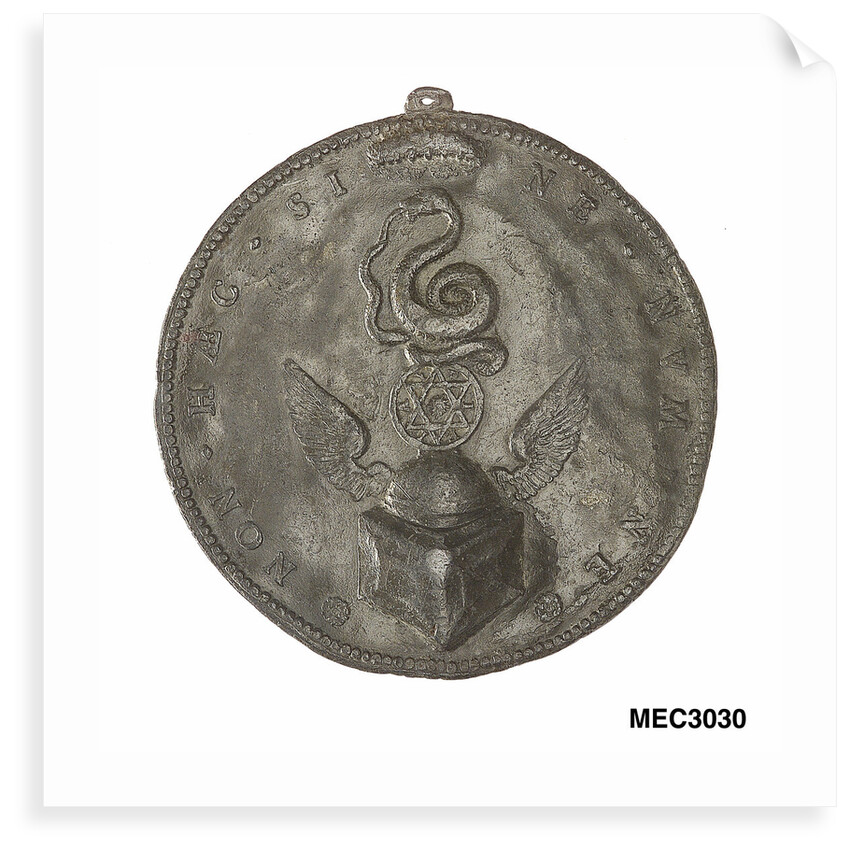 Commemorative medal depicting Sir Theodore Turquet de Mayerne (1573-1655) by Nicholas Briot