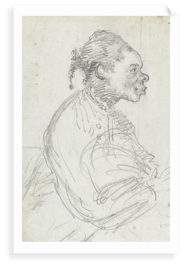 Portrait of a servant by J. W. Hay