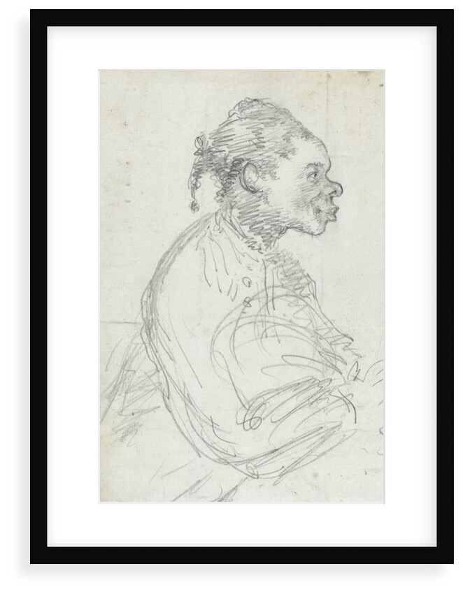 Portrait of a servant by J. W. Hay