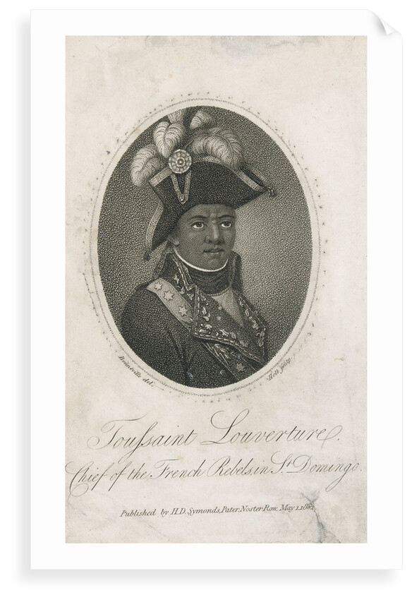Toussaint Louverture, Chief of the French Rebels in St Domingo by Holl