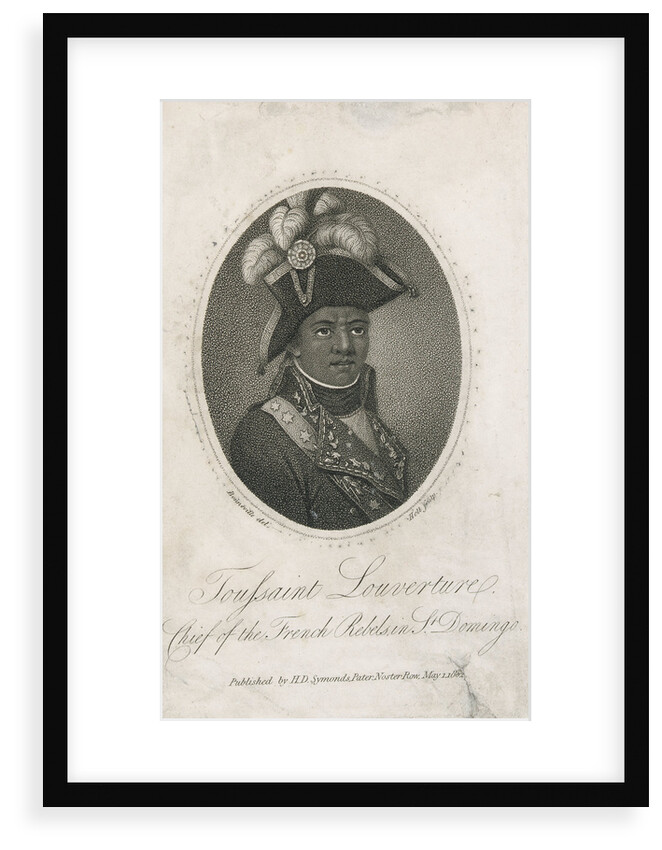 Toussaint Louverture, Chief of the French Rebels in St Domingo by Holl
