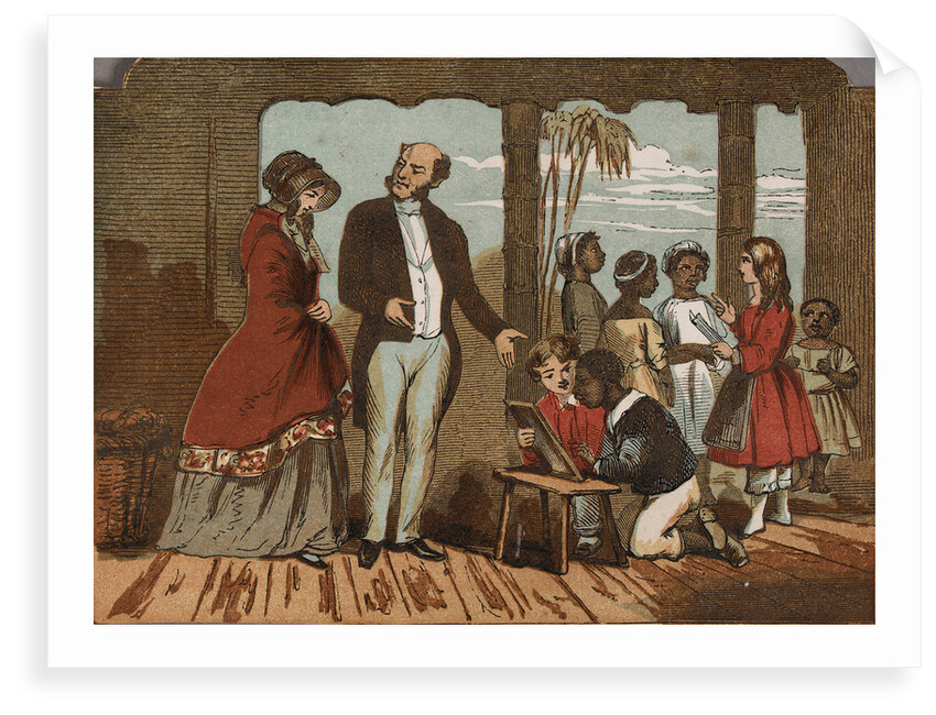 Africans at school by unknown