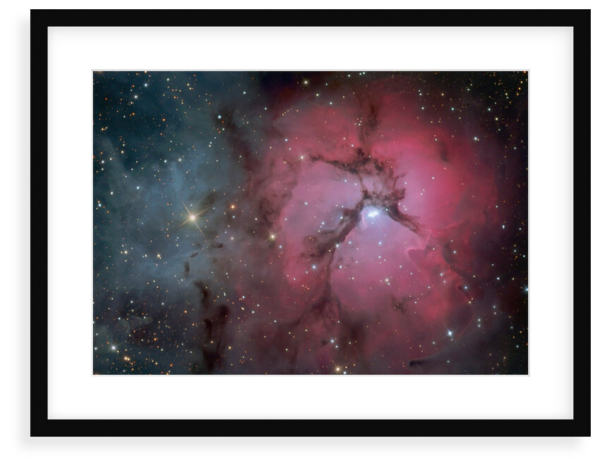 The Trifid Nebula (M20) by Eddie Trimarchi