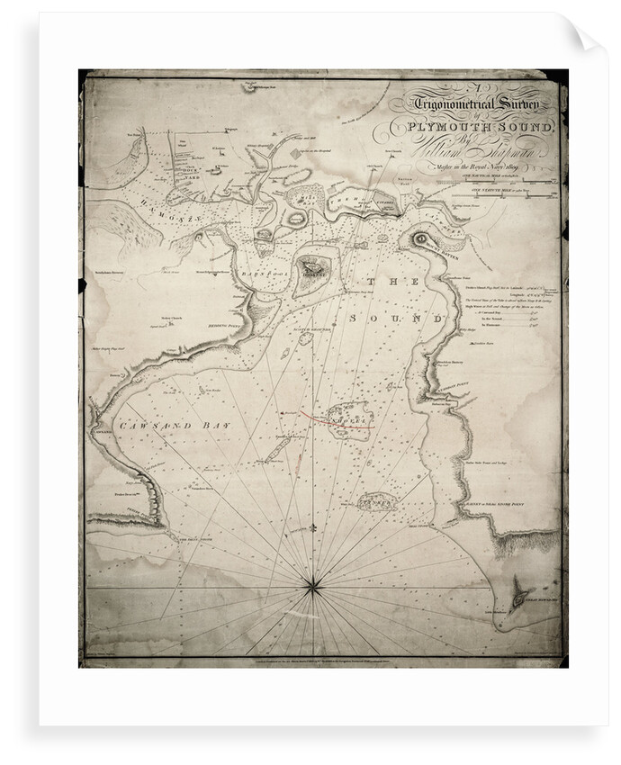 A trigonometrical survey of Plymouth Sound by William Chapman