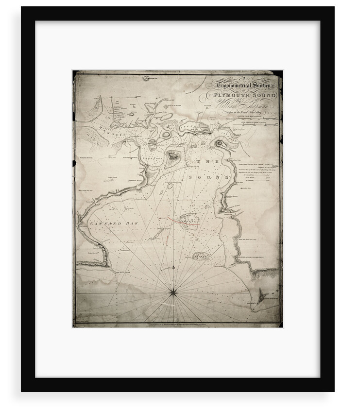 A trigonometrical survey of Plymouth Sound by William Chapman