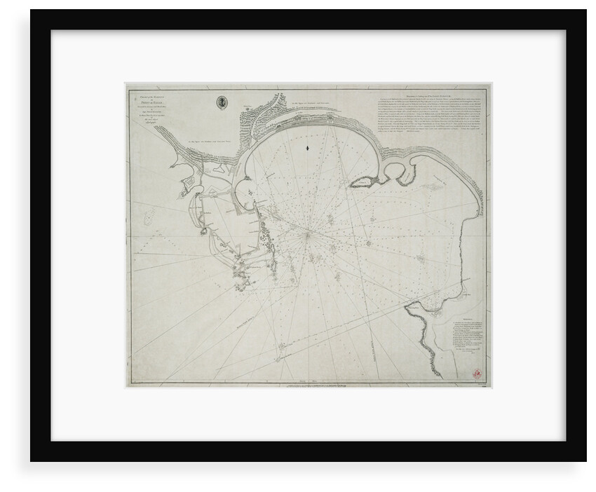 Chart of the harbour of Point de Galle. Surveyed in January and March 1800, by Captain David Inverarity. To whom this plate is inscribed, by his most obliged A.Dalrymple. by Alexander Dalrymple